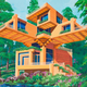 Illustration for article titled How North Korean Architects Imagine the Future of Cities